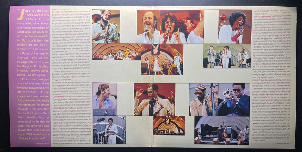 Сборник In Performance At The Playboy Jazz Festival 2LP (Япония 1984г.)