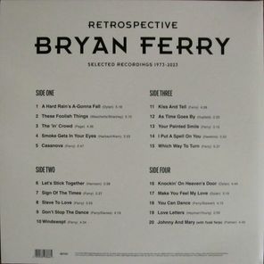Bryan Ferry / Retrospective (Selected Recordings 1973-2023) (2LP)