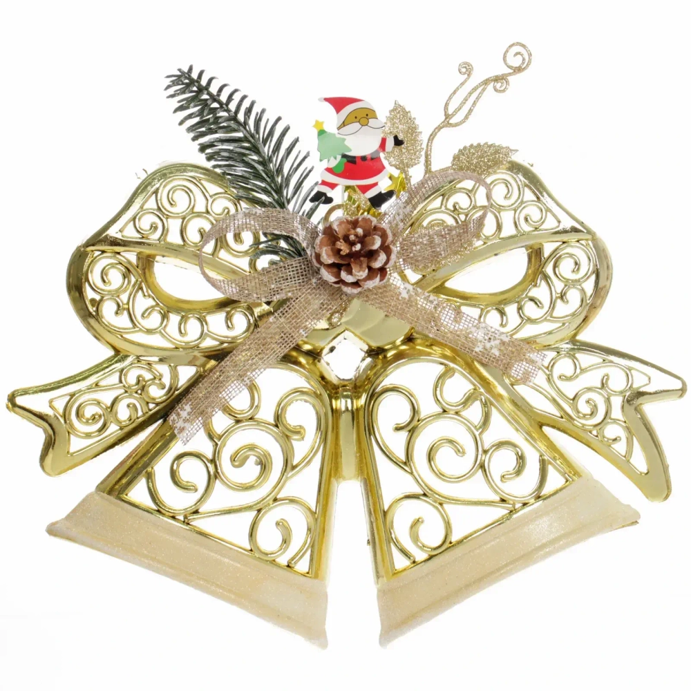 Украшение новогоднее «Лесная сказка» 28*21 см, Золото