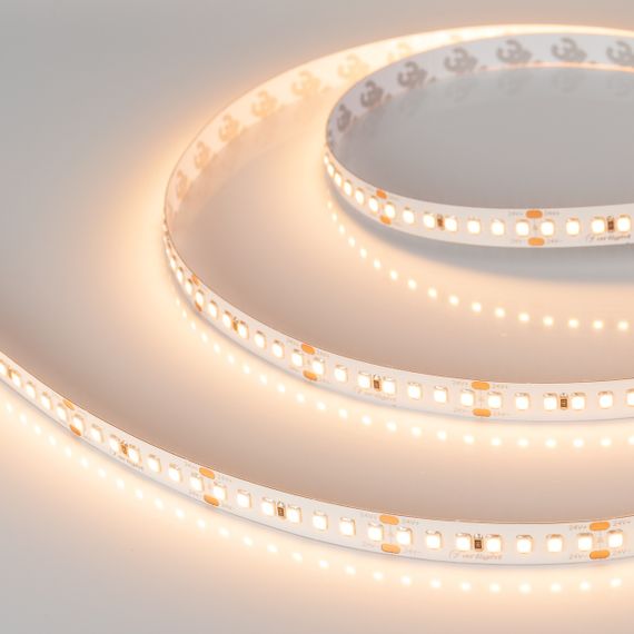 Светодиодная лента Arlight 17W/m 168LED/m 2835SMD теплый белый 5M 025148(2)