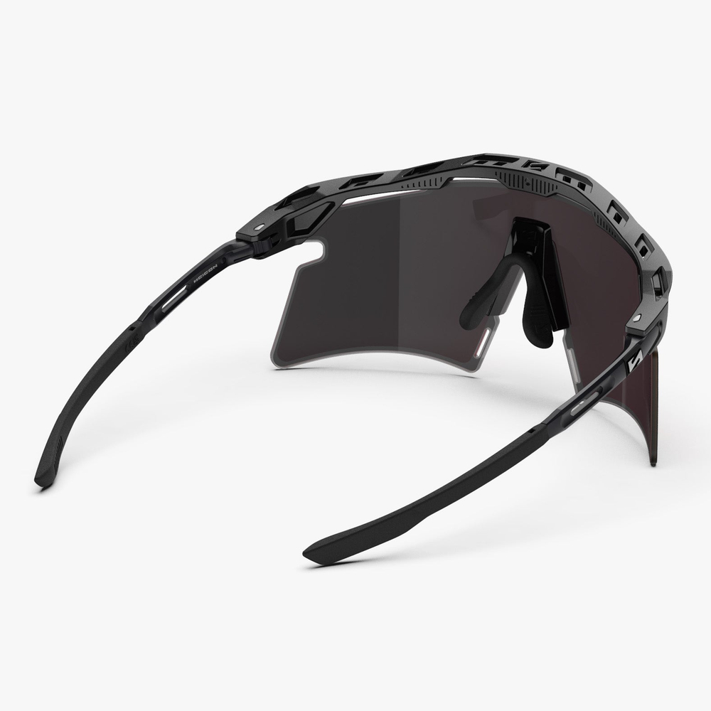 Спортивные очки c диоптриями Scicon Aeroshade 2.0 Titanium Sunglasses Black Matt Multi Mirror Sunburst + Pink