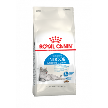 Royal Canin Home Life Indoor Appetite Control корм сухой для кошек склонных к перееданию с птицей 2 кг