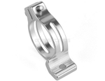 Адаптер переднего переключателя RECORD clamp for braze-on front derailleur d35 OEM серебро