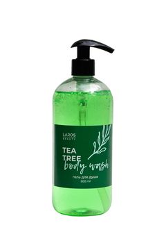 Laros Beauty Гель для душа с маслом чайного дерева Tea Tree Body Wash, 500 мл
