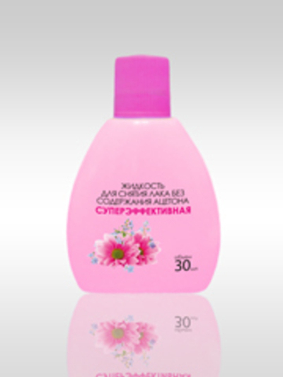 Severina Жидкость д/снятия лака    30 мл   БЕЗ АЦЕТОНА суперэффективная розовая* 52шт