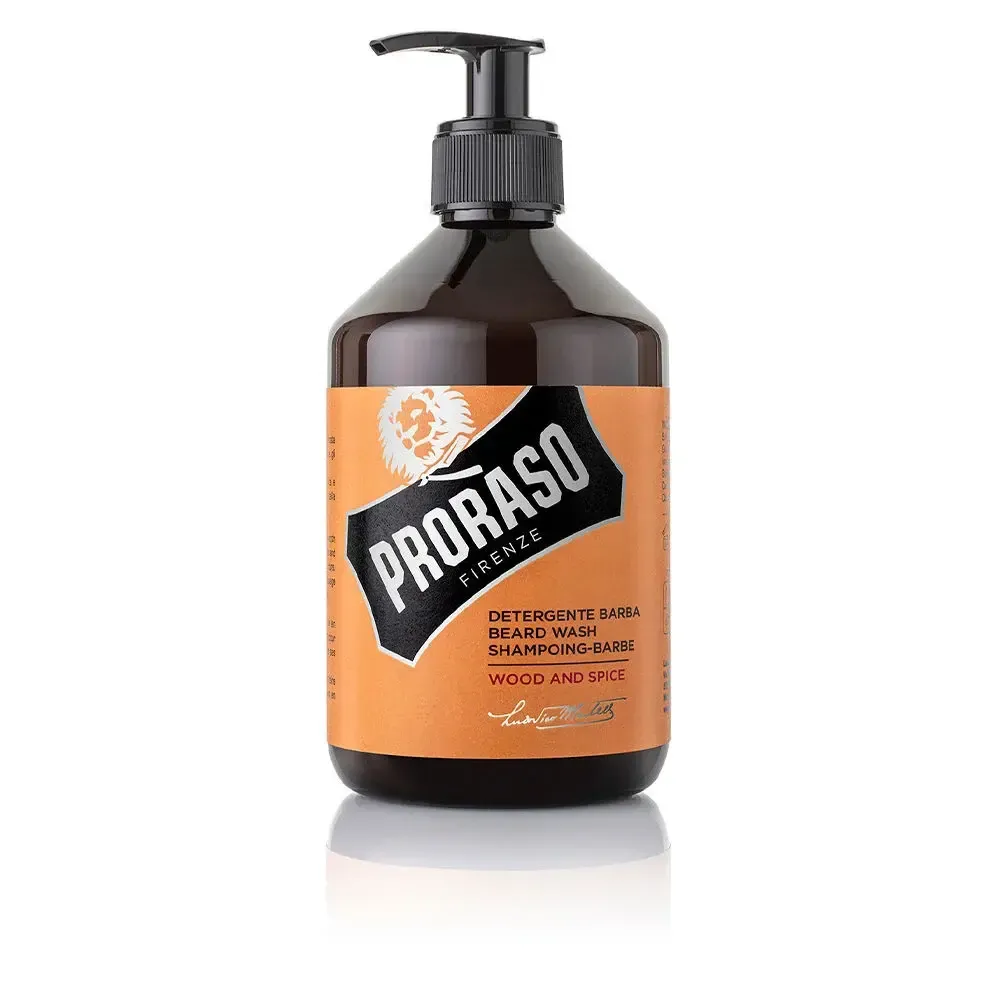 Proraso Шампунь для бороды Wood and spice, 500 мл