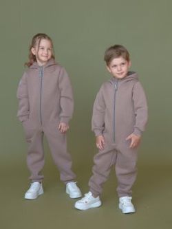 Комбинезон утепленный (Какао) Тедди*