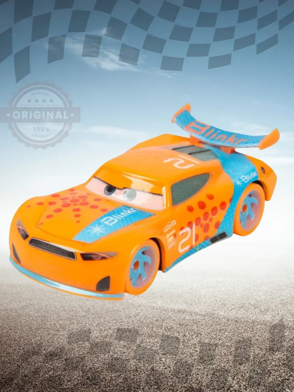 Машинка Disney Pixar Cars Glow Racers HPG76 HPJ95