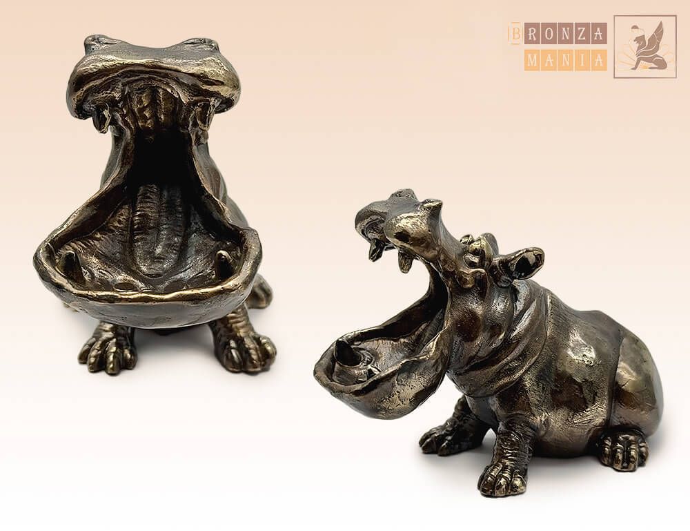 фигурка Бегемот с открытой пастью