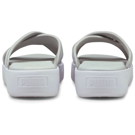 Puma Platform Slide Tape 'Gray White'