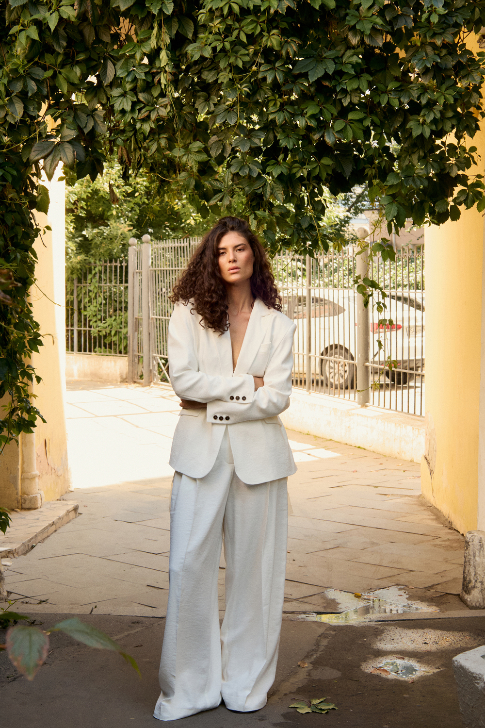 Брюки палаццо