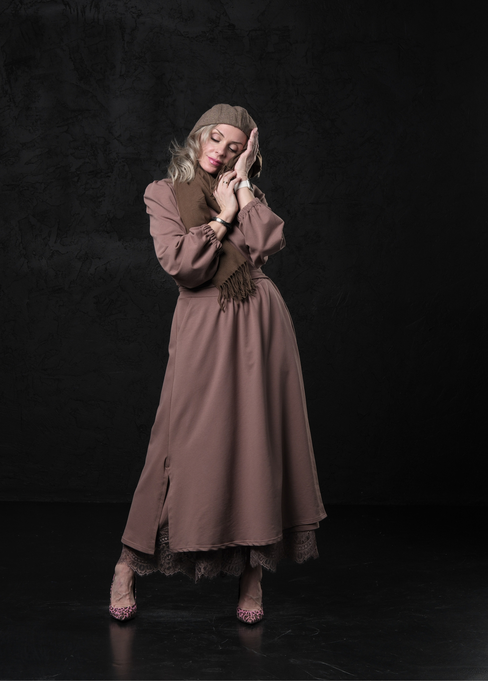 Платье на запах / несквик