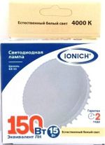 Лампа светодиодная IONICH GX53 15Вт 4000К