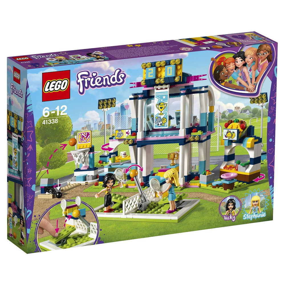 LEGO Friends: Спортивная арена для Стефани 41338 — Stephanie's Sports Arena — Лего Френдз Друзья Подружки