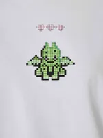 Футболка Toccotwo Tetris dragon silkscreen белая