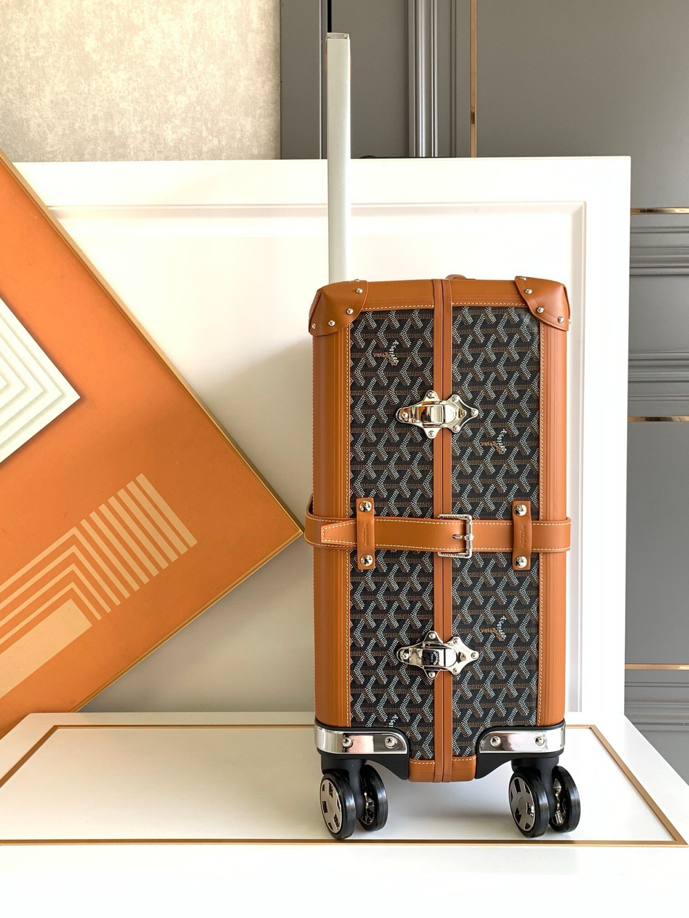 Goyard Bourget PM Trolley Case