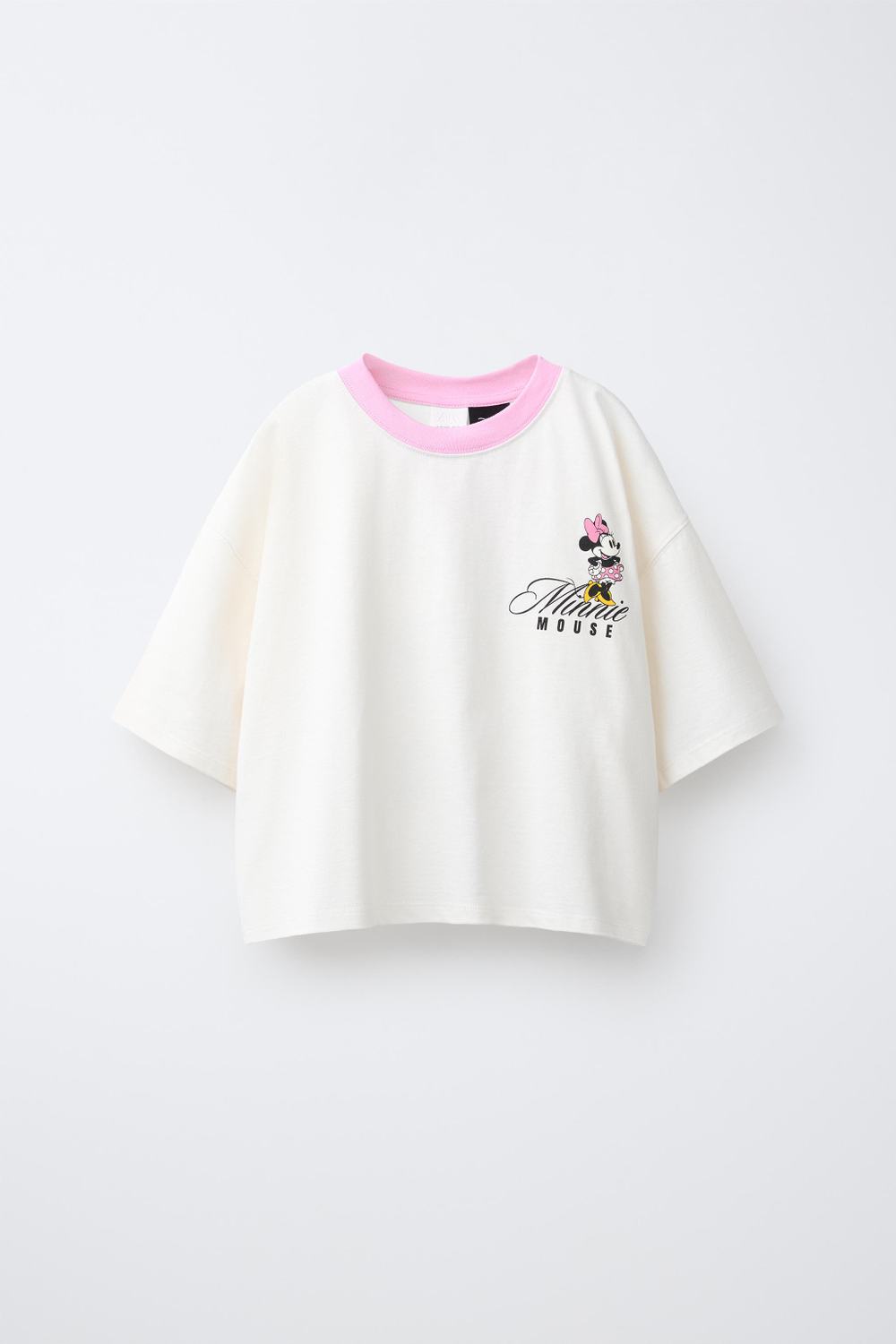 ZARA КОМПЛЕКТ ИЗ ФУТБОЛКИ И БЕРМУД С МИННИ МАУС © DISNEY, ЧЕРНЫЙ