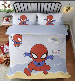 Комплект Полуторка Паучок Голубой