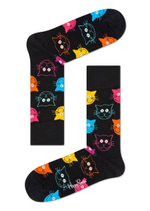 Носки унисекс Cat Sock с кошками (Размер: 29) (Цвет: черный)