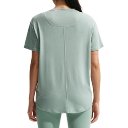 Женская теннисная футболка Nike One Relaxed Dri-Fit Short Sleeve - steam/white