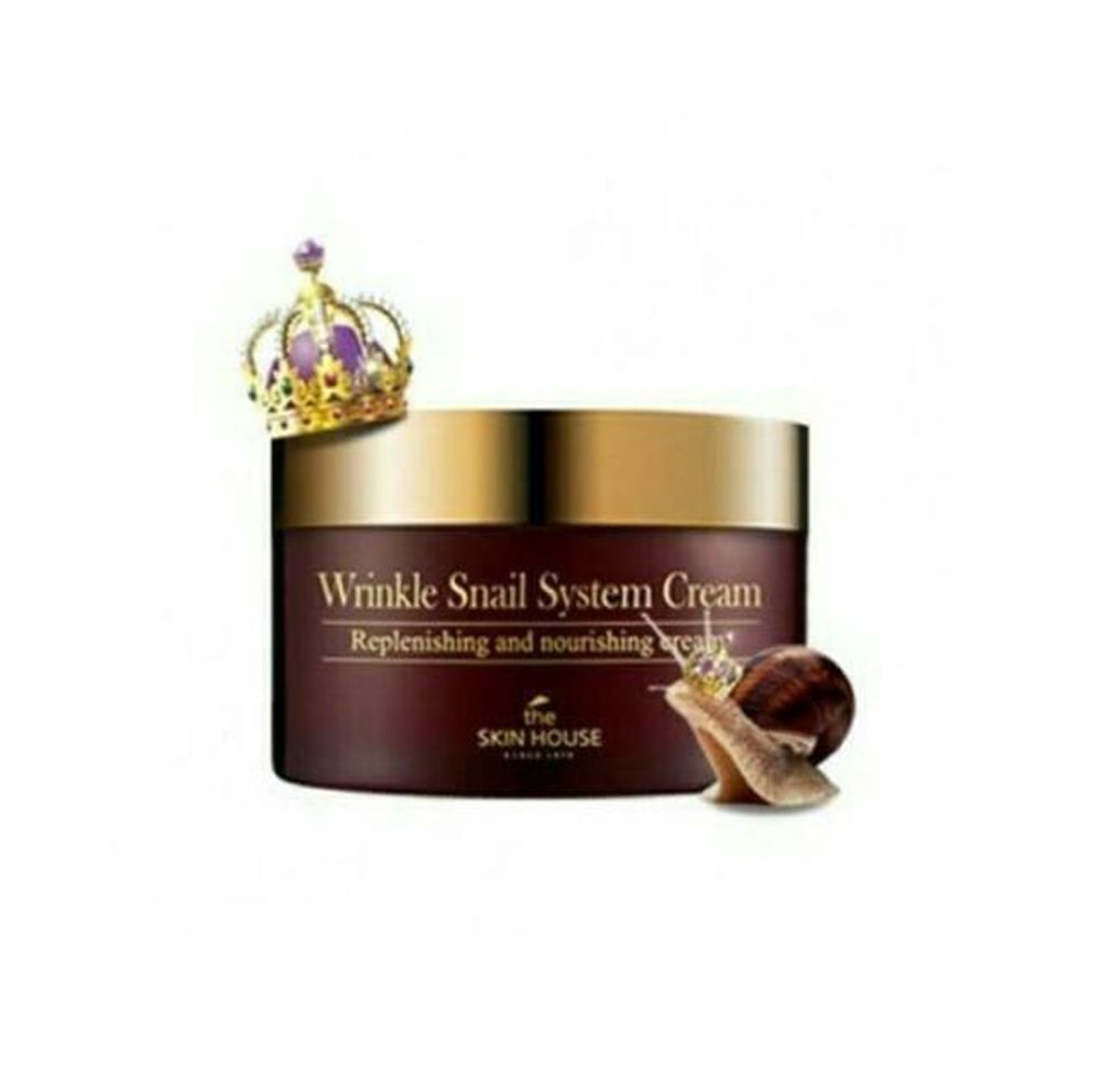 The Skin House Wrinkle Snail System Creme Улиточный антивозрастной крем