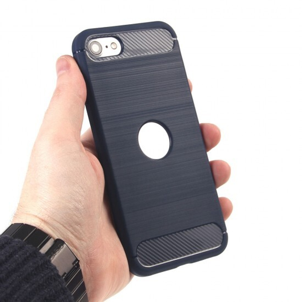 Противоударный чехол для iPhone SE (2020), 009508 Красный