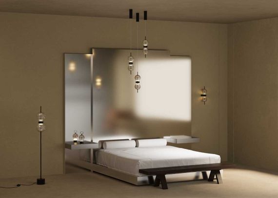 Подвесной светильник Maytoni Modern Double Moon MOD478PL-L8B3K