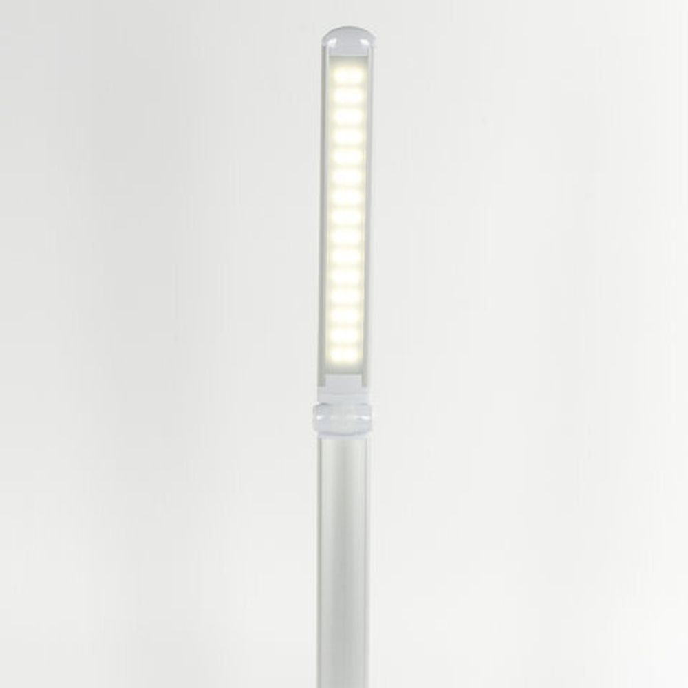 Настольная лампа-светильник SONNEN PH-3607, на подставке, LED, 9 Вт, металлический корпус, серый, 236686