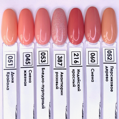 Nail Republic Гель-лак 216 Индийский красный, 10 мл