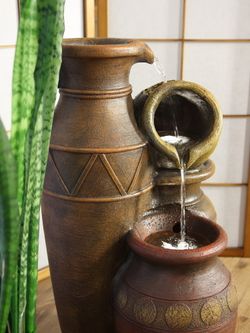 Waterfall Фонтан с подсветкой ''Каскад Кавказ''