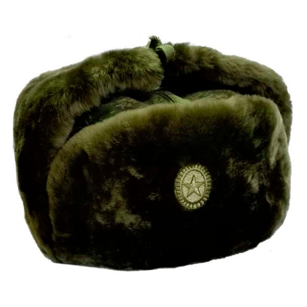 Шапка флисовая  Лес