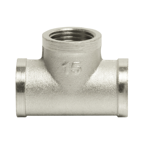 Тройник 1/2'' вн/вн/вн никель