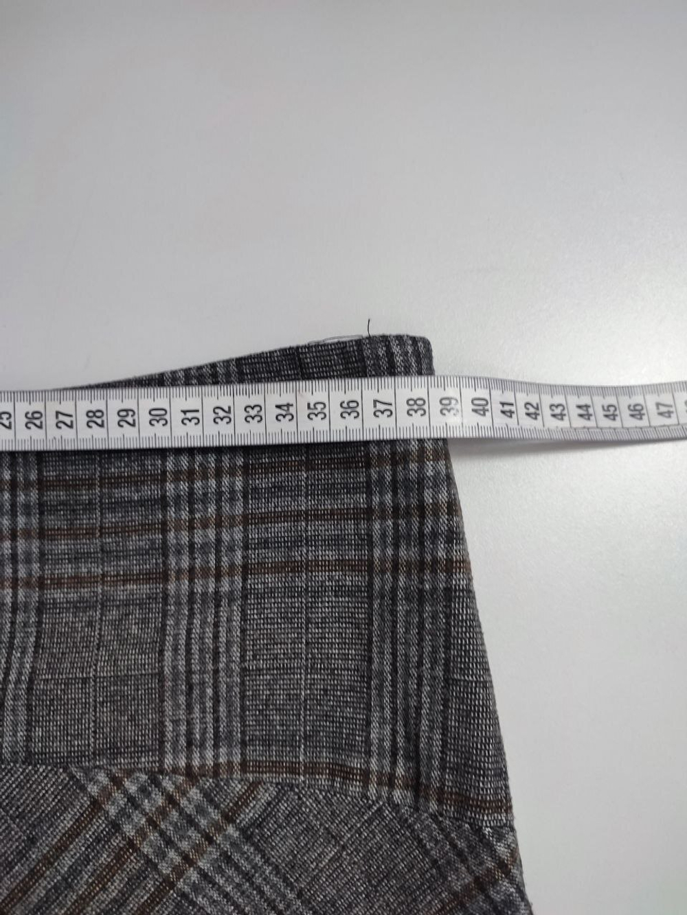 Юбка Zara в клетку 46 размер