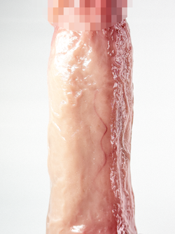 Фаллоимитатор на присоске с мошонкой №37 SGAN 4X18,5, телесный (14 см рабочая длина)