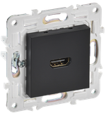 SKANDY Розетка HDMI SK-H01Bl черный IEK