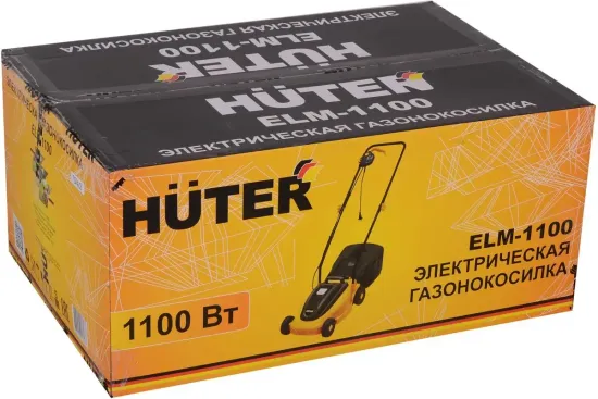 Газонокосилка электрическая "HUTER" ELM-1100