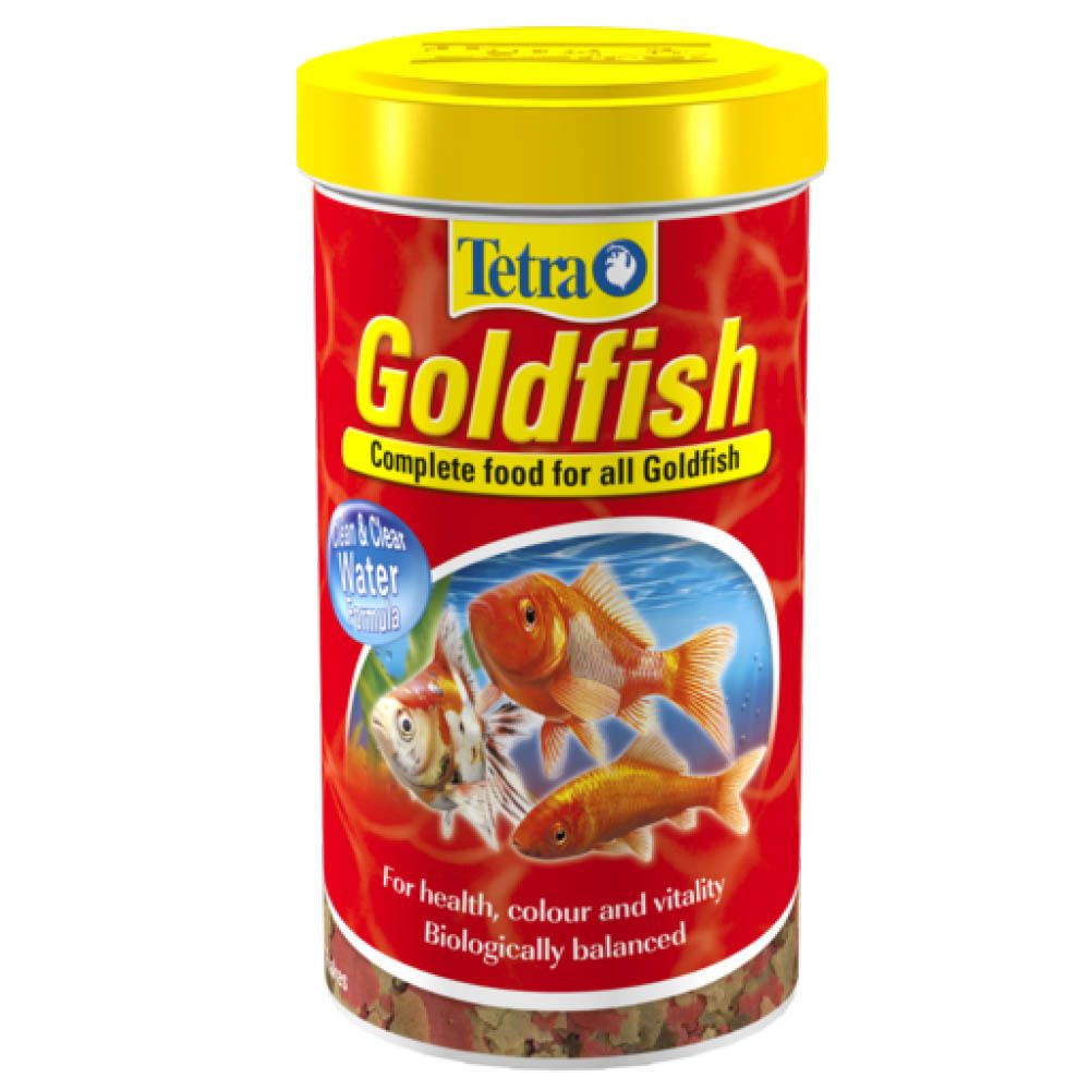 Tetra Goldfish Colour Flakes - корм для золотых рыб для усиления окраса (хлопья)
