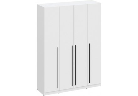 Шкаф Woodville Бирма ШК-1600 белое дерево, белое дерево