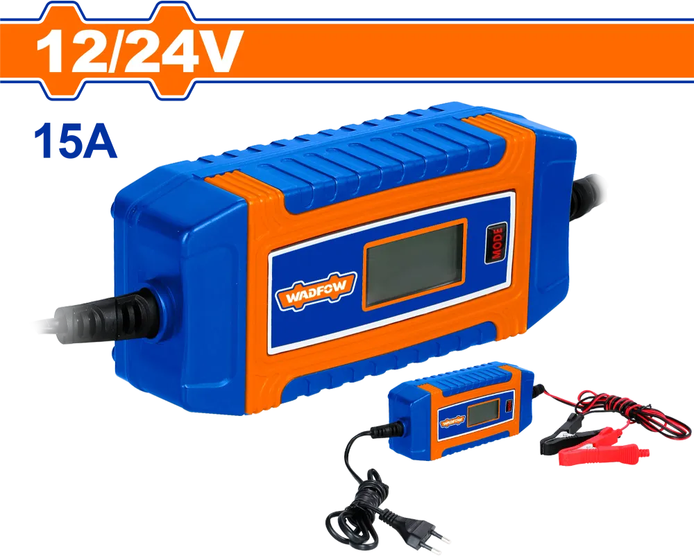 Инверторное зарядное устройство WADFOW WBY1A151 12/24 В 15 А