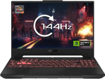 ASUS TUF Gaming A15 FA507NV-LP160 Игровой ноутбук 15.6", AMD Ryzen 5 7535HS, RAM 16 ГБ, SSD 512 ГБ, NVIDIA GeForce RTX 4060 для ноутбуков (8 Гб), Без системы, (90NR0E85-M008K0/90NR0E85-M00DT0), серый, Русская раскладка