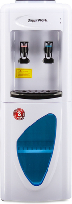 Напольный диспенсер для воды (водораздатчик) с нагревом Aqua Work 0.7-LKR (white)