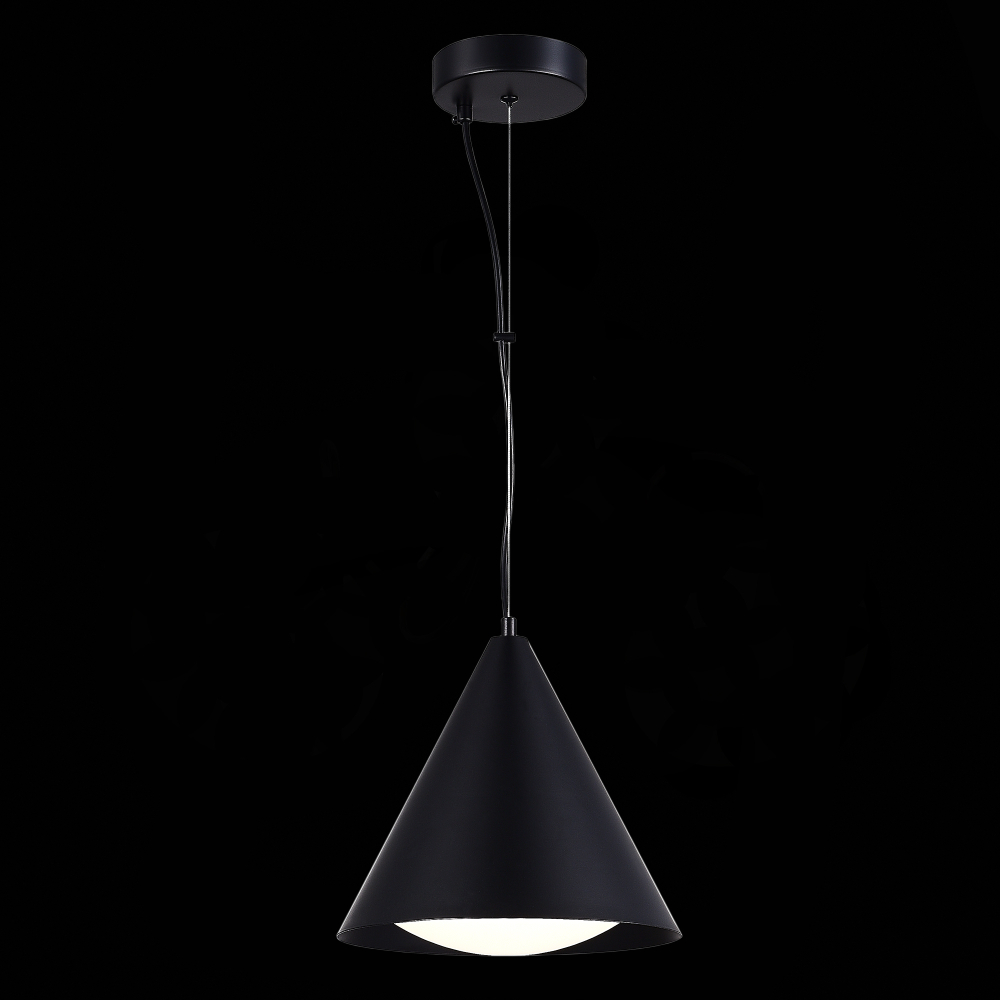 SL6501.403.01 Светильник подвесной ST-Luce Черный/Черный LED 1*7W 3000K