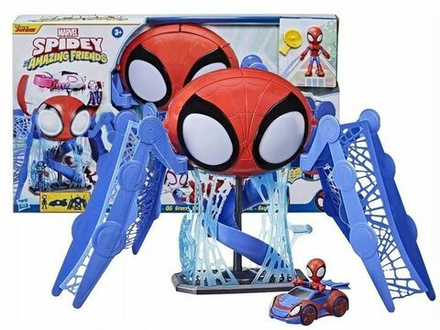 Фигурки Hasbro Spidey Amazing Friends - Фигурка Человек-паук: штаб-квартира героев-пауков и друзей - Хасбро Марвел F1461