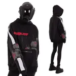 Худи Heartz Slayer Patchwork Oversized Special черный