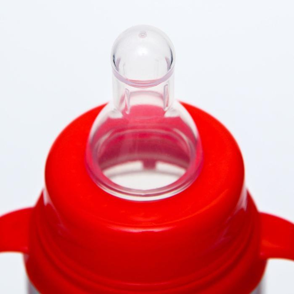 5399493 Бутылочка для кормления «Крутой перчик», 250 мл цилиндр, с ручками