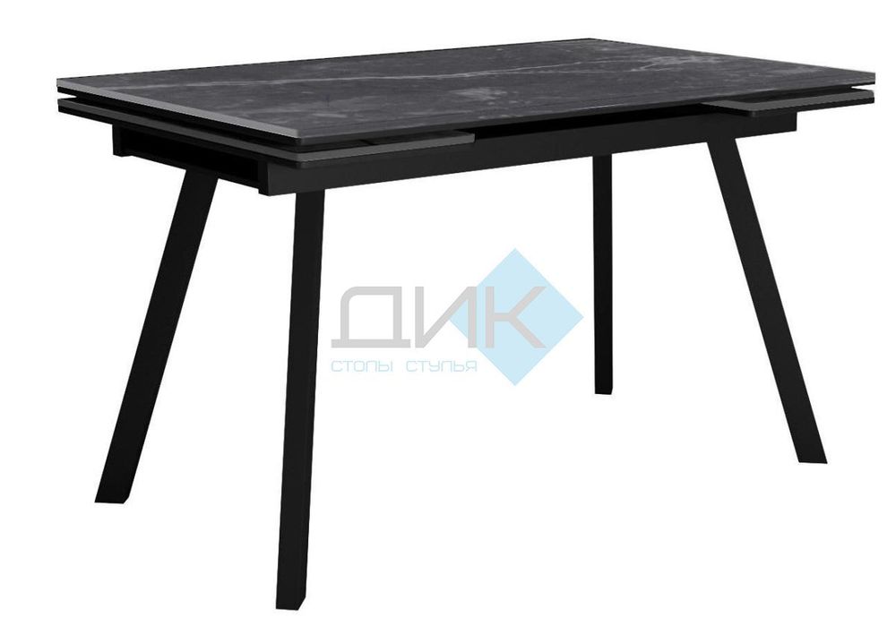Стол DikLine SKA125 подстолье чёрное/опоры чёрные