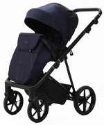 Детская коляска Adamex Vasco 2 в 1 V-TK67 LUX (СИНИЙ)