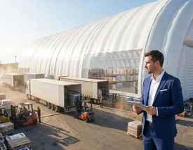 Пневмоангары как инструмент развития логистики: решения от производителя БатутМастер