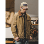 Винтажная Рабочая куртка в американском стиле, Мужская весенне-осенняя