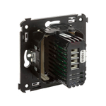 Диммер кнопочный в стену, "Avanti", "Ванильная дымка"